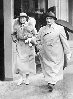 Honeymoon: Hermann Goering with Emmy Goering