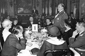 Adjutant: Hermann Goering at the Foreign Press Association, 1935