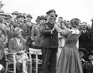 Schorfheide: Hermann Goering with foresters in the Schorfheide, 1939