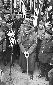 Schorfheide: Hermann Goering at the ground-breaking ceremony