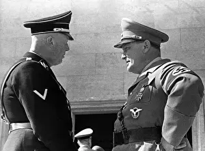 Entertain: Hermann Goering and Hans Heinrich Lammers at