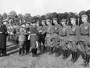 Bravery: Hermann Goering honors officers of the Condor