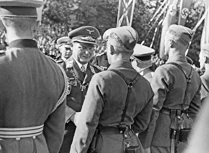 Pour: Hermann Goering honors officers of the Condor