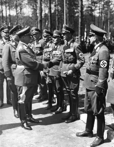 Reichsluftschutzbund: Hermann Goering at the inauguration of the