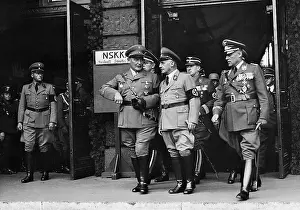 Streicher: Hermann Goering, Julius Streicher, Wolf, Willy Liebel in Nur