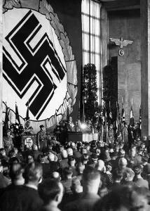Speakers: Hermann Goering opens the exhibition Schaffendes Volk (P