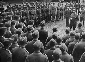Eitel: Hermann Goering with pilots, 1941
