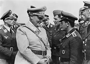 Sortie: Hermann Goering with pilots of the Luftwaffe, 1943