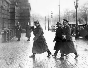 Witness: Hermann Goering during the Reichstag fire trial in Berlin, 1