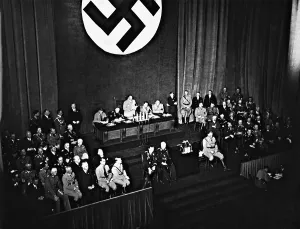 Eltz: Hermann Goering on a Reichstag session in Nuremberg, 1935