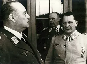 G Ring: Hermann Goering (right)