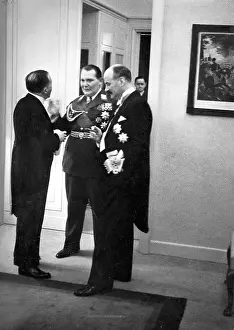 Phipps: Hermann Goering speaking with Eric Phipps and Andre Francois