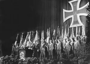 Staatsoper: Hermann Goering speaking on Heldengedenktag (Day of Comm