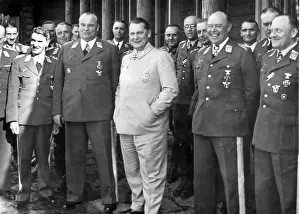 Messel: Hermann Goering with his staff