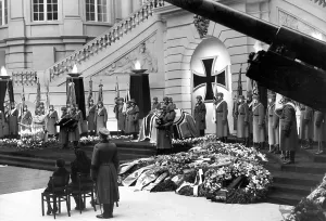 Reichenau: Hermann Goering during the state funeral for Walter von Reic