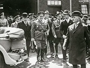 Halbach: Hermann Goering visiting the Krupp Werke