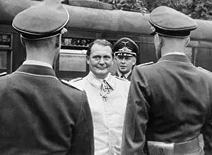 Proved: Hermann Goring with Kurt Student, 1941