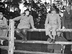 Bison: Hermann Goring and Lutz Heck, 1934