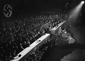 Proclaims: Hermann Goring proclaims the Four Year Plan, 1936