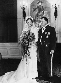 Sonnemann: Hermann Goring with wife Emmy Goring, born Emmy Sonnemann, 1