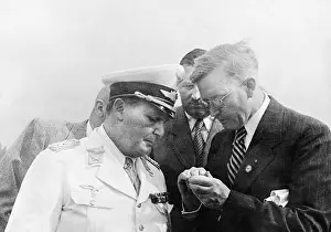Induction: Hermann Goring with Wilhelm Rudorf, 1939
