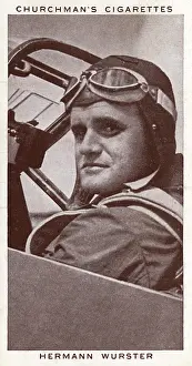 Bf109: Hermann Wurster, German pilot and engineer