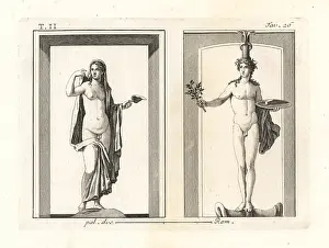 Salmacis: Hermaphrodite and naked youth