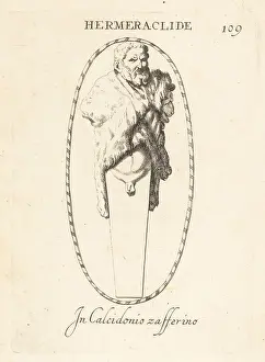 Lionskin: Hermeracles, statue of Heracles on the square