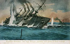 Torpedoed: HERMES SUNK BY U-BOAT