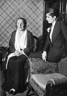 Fischer: Hermine Koerner and Gerda Doerr in The First Mrs. Fraser