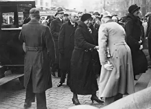 Hermine: Hermine Reuss Elder Line at a memorial service