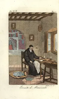 Guadalupe: Hermit in the Sanctuary of Monserrato, Isle of Elba