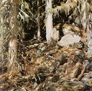 Sargent: The Hermit, by Singer Sargent
