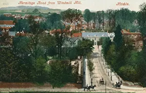 Hitchen: Hermitage Road from Windmill Hill, Hitchen, Hertfordshire