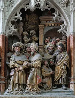 Hermogenes: Hermogenes, South transept, Amiens Cathedral