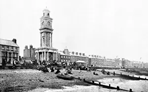 Herne: Herne Bay Clock Tower early 1900s