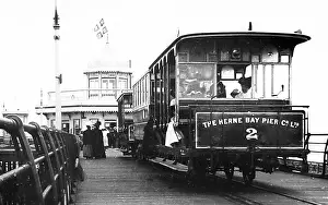 Herne: Herne Bay Pier tramway, probably early 1900s