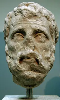 Aristocrat: Herodes Atticus (101-177). Bust. Marble. 2nd century AD