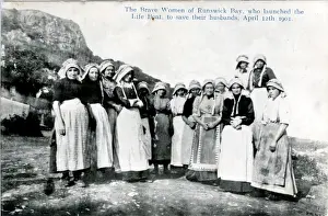Lifeboat: The Heroines, Runswick Bay, Yorkshire