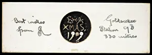 Protista: Heron- Allen microscope slides of foraminifera