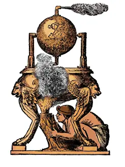 Herons: Hero's Engine, First Recorded Steam Engine