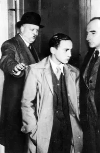 Assassin: Herschel Grynszpan under arrest for the assassination of the
