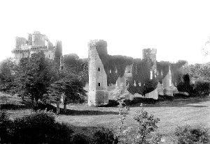 Herstmonceux: Herstmonceux, Castle, south west 1890