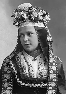 Hessen: Hessian bride, 1912