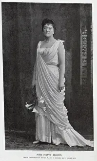 Hetty: Hetty Hamer, actress, theatrical studio portrait