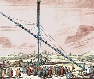 Fieldwork: Hevelius 150-foot Telescope, 1673
