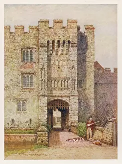 Hever: HEVER CASTLE/KENT/1907