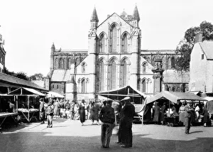 Hexham: Hexham Market Day early 1900s