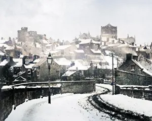 Hexham: Hexham, Northumberland, in the snow