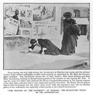 Hexham: HEXHAM SUFFRAGETTES